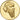Francia, medaglia, Tête de Roi, Bronzo dorato, SPL