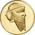 Frankreich, Medaille, Tête de Roi, Gilt Bronze, UNZ
