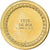 Frankreich, Medaille, Tête de Roi, Gilt Bronze, UNZ