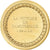 Francia, medaglia, Victoire de Samothrace, Bronzo dorato, SPL