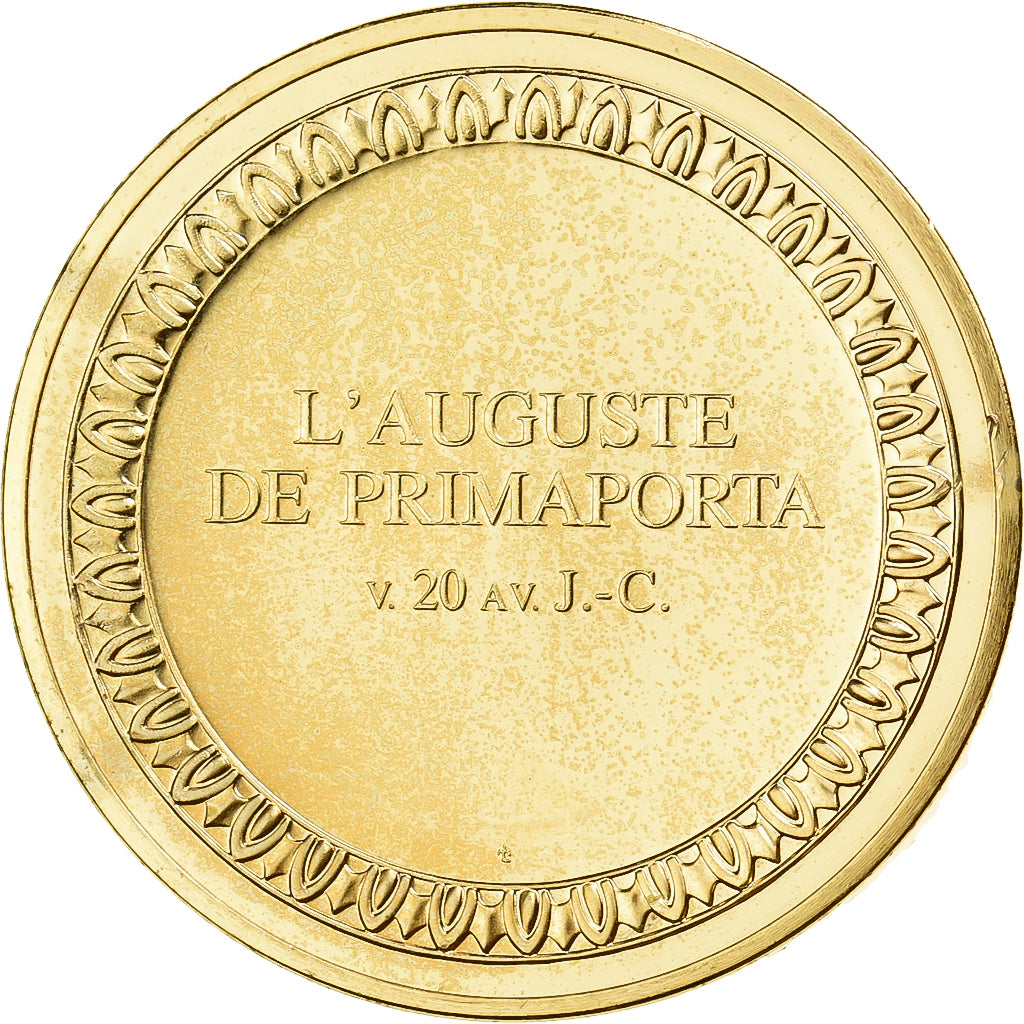 Frankreich, Medaille, L'Auguste de Primaporta, Gilt Bronze, UNZ