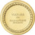 Francia, medaglia, Voltaire, Jean-Antoine Houdon, Bronzo dorato, SPL
