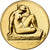 Francja, medal, Méditerranée, Aristide Maillol, Pokryty brązem, MS(63)