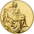 Francia, medaglia, La Pieta, Michel-Ange, Bronzo dorato, SPL-