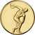 Francja, medal, le Discobole, d'après Myron, Pokryty brązem, AU(55-58)