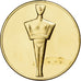 France, Medal, Idole Cycladique, Gilt Bronze, AU(55-58)