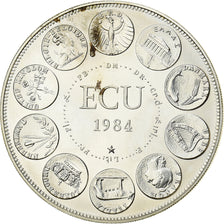 France, Médaille, French Fifth Republic, 1984, Argent, SPL, Rodier