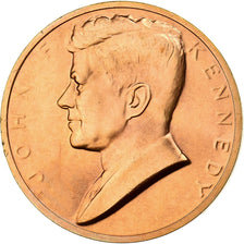 United States, Medal, john Kennedy, Inaugurated President, 1961, Copper, MS(64)