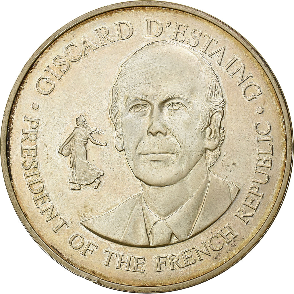 France, Medal, Giscard d'Estaing, United States Bicentennial Visit, 1976