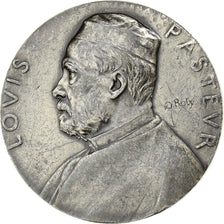 France, Medal, Institut Pasteur, 1888, Silver, Roty, AU(55-58)