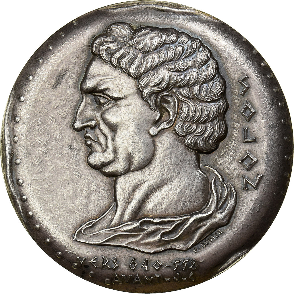 Francia, medaglia, Notariat Français, Caisse des Dépôts, Solon, 1973