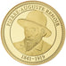 Frankreich, Medaille, Pierre-Auguste Renoir, Copper Gilt, UNZ+
