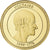 Frankreich, Medaille, Voltaire, Copper Gilt, UNZ+