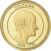 Francia, medalla, Voltaire, Copper Gilt, SC+