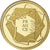 Frankreich, Medaille, Voltaire, Copper Gilt, UNZ+