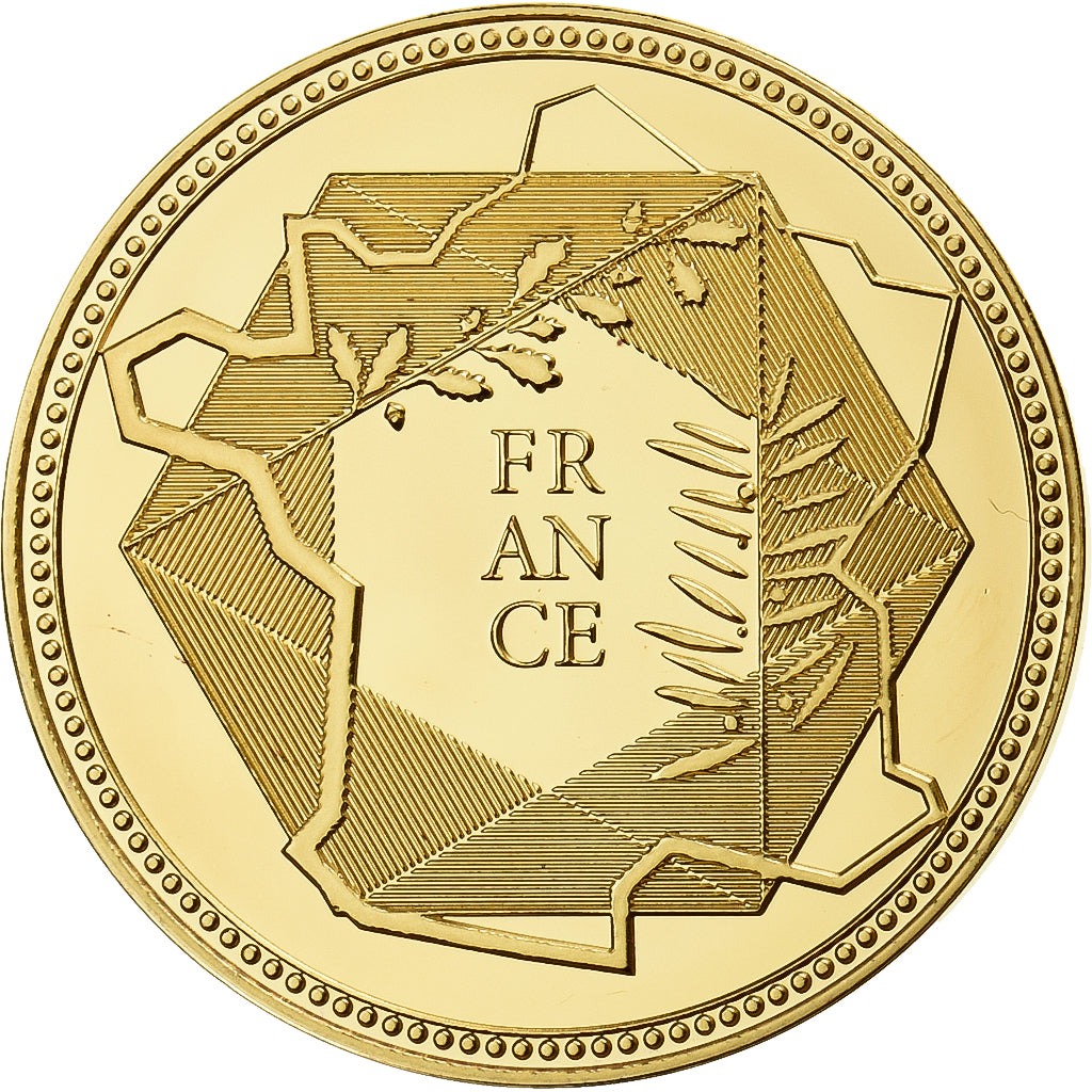 Francja, medal, Victor Hugo, Stop miedzi, MS(64)