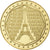 Francja, medal, Paris - La Tour Eiffel, Stop miedzi, MS(64)