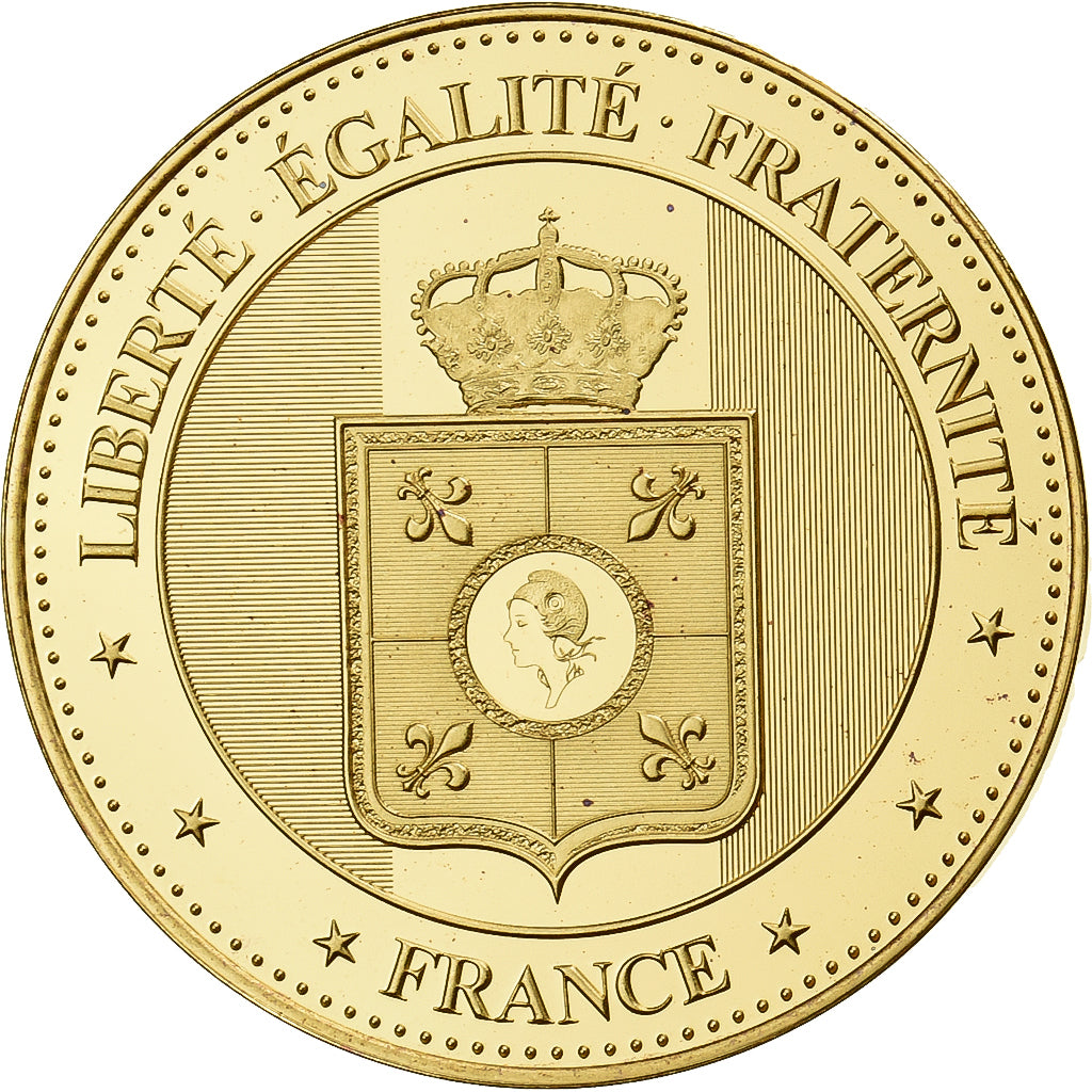 Francja, medal, Paris - La Tour Eiffel, Stop miedzi, MS(64)
