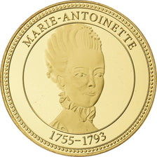 France, Medal, Marie-Antoinette, Copper Gilt, MS(64)