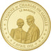 Francja, medal, Charles de Gaulle, Yvonne & Charles, Stop miedzi, MS(64)