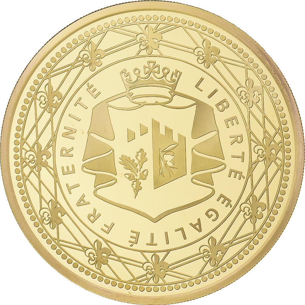 Francja, medal, Château de Chambord, Pokryte Miedź- Nikiel, MS(64)