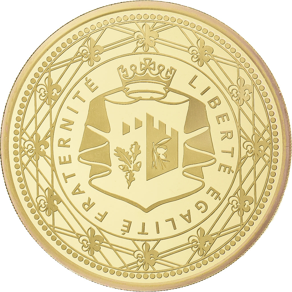 Francja, medal, Château de Chenonceau, Pokryte Miedź- Nikiel, MS(64)