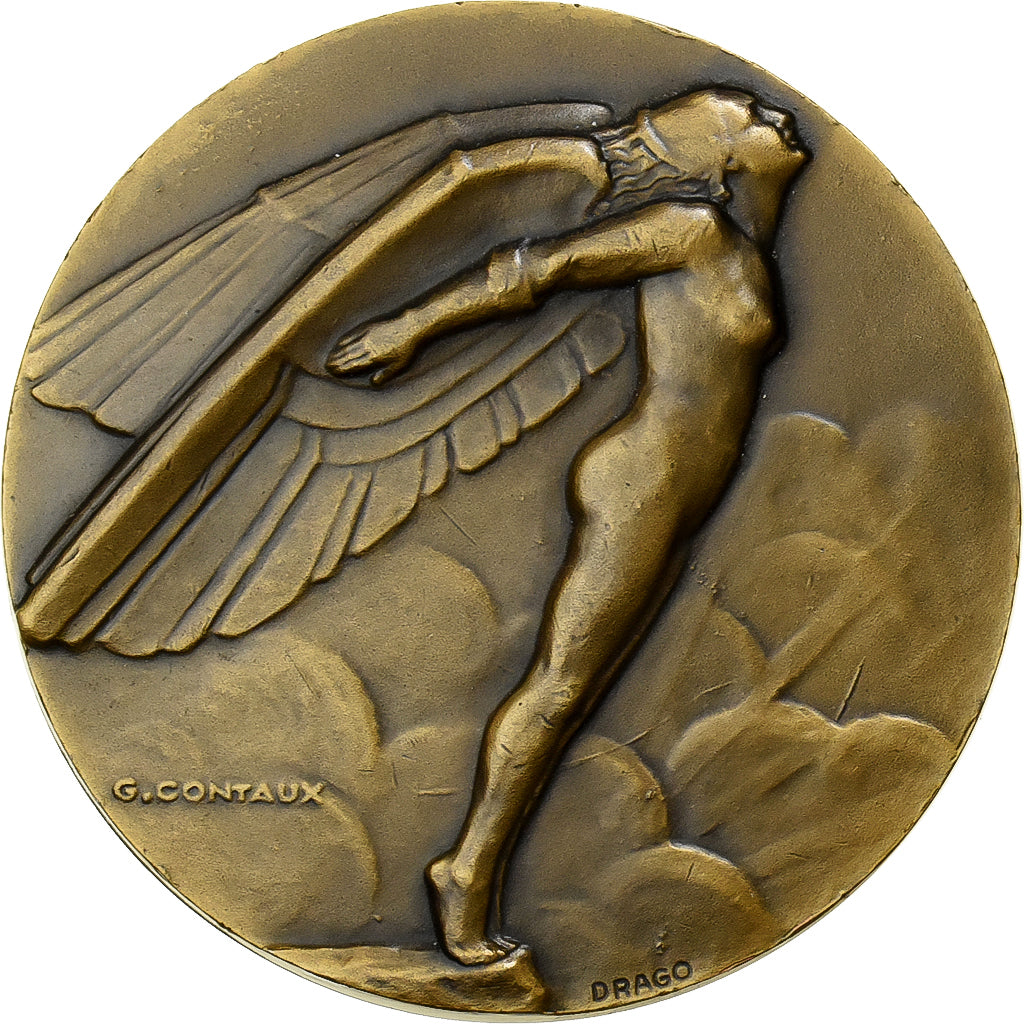 França, medalha, Tour de France Aérien, 1980, Bronze, Contaux, MS(63)