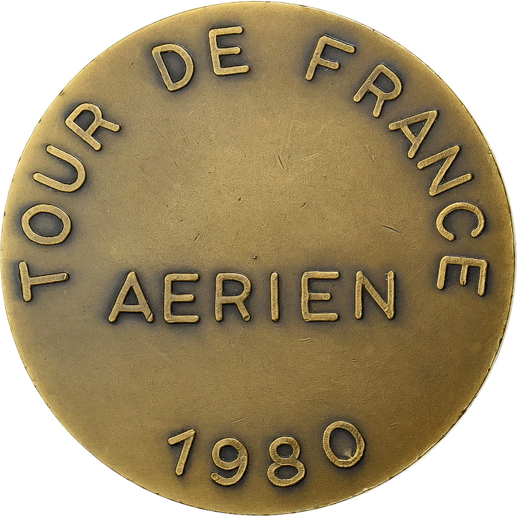 França, medalha, Tour de France Aérien, 1980, Bronze, Contaux, MS(63)