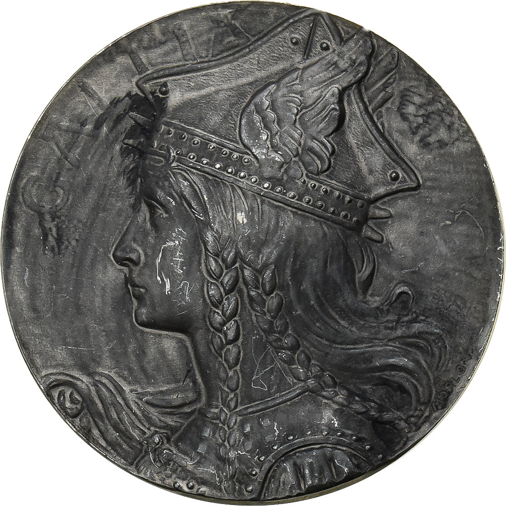 Francia, medalla, Comité Régional d'Escrime des Flandres, Bronce plateado