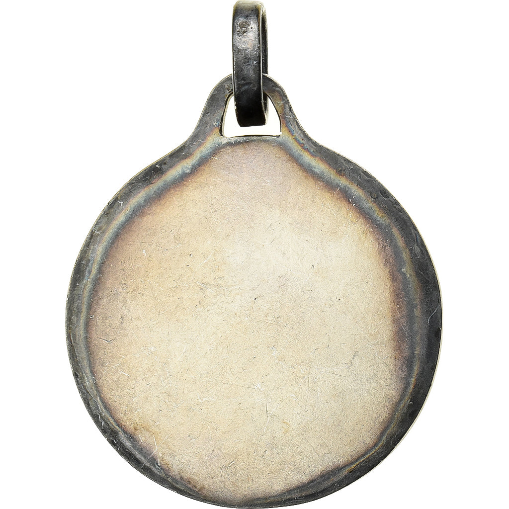 Francia, medaglia, La Vierge Marie, Silvered Metal, Augis, BB