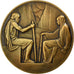 Francia, medaglia, La Vieillesse, Bronzo, Marcel Renard, SPL-