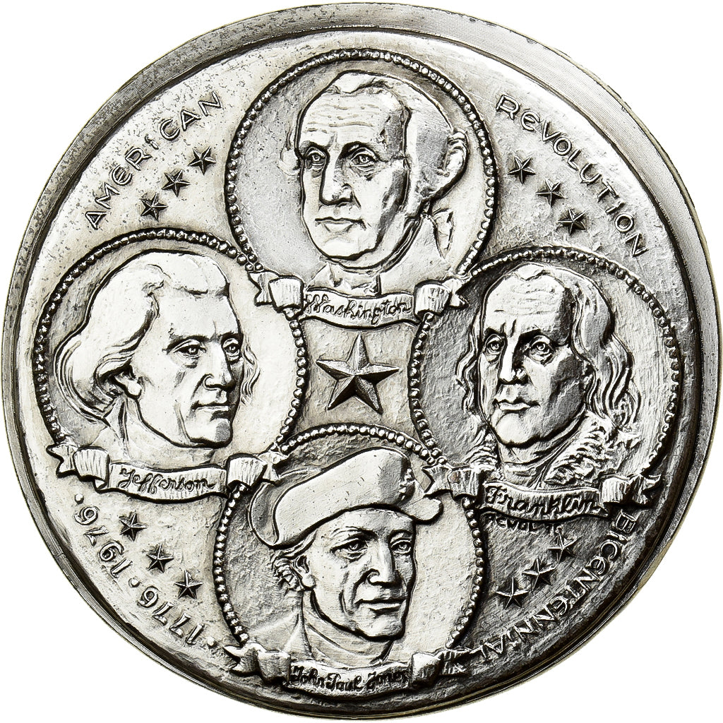 Francja, medal, Bicentenaire de l'Indépendance des Etats-Unis d'Amérique