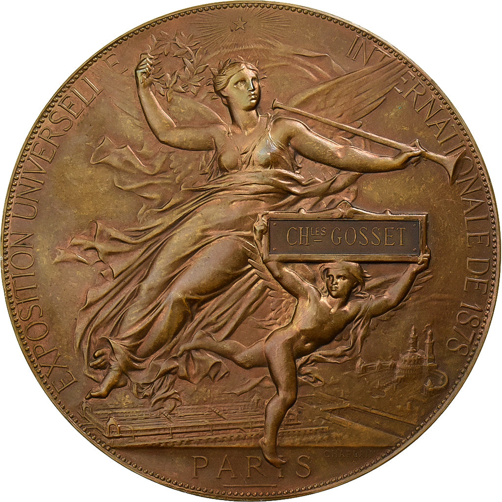Frankreich, Medaille, Exposition Universelle Internationale de 1878, 1878