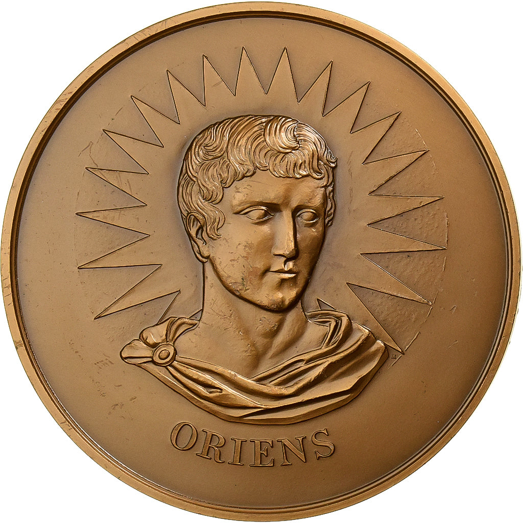 Francia, medaglia, Napoléon Ier, Oriens, LYCEIS. XXX. INSTITVTIS, 1989, Bronzo