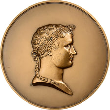 Francia, medaglia, Entrée de Napoléon Ier à Varsovie, Bronzo, JP. Réthoré