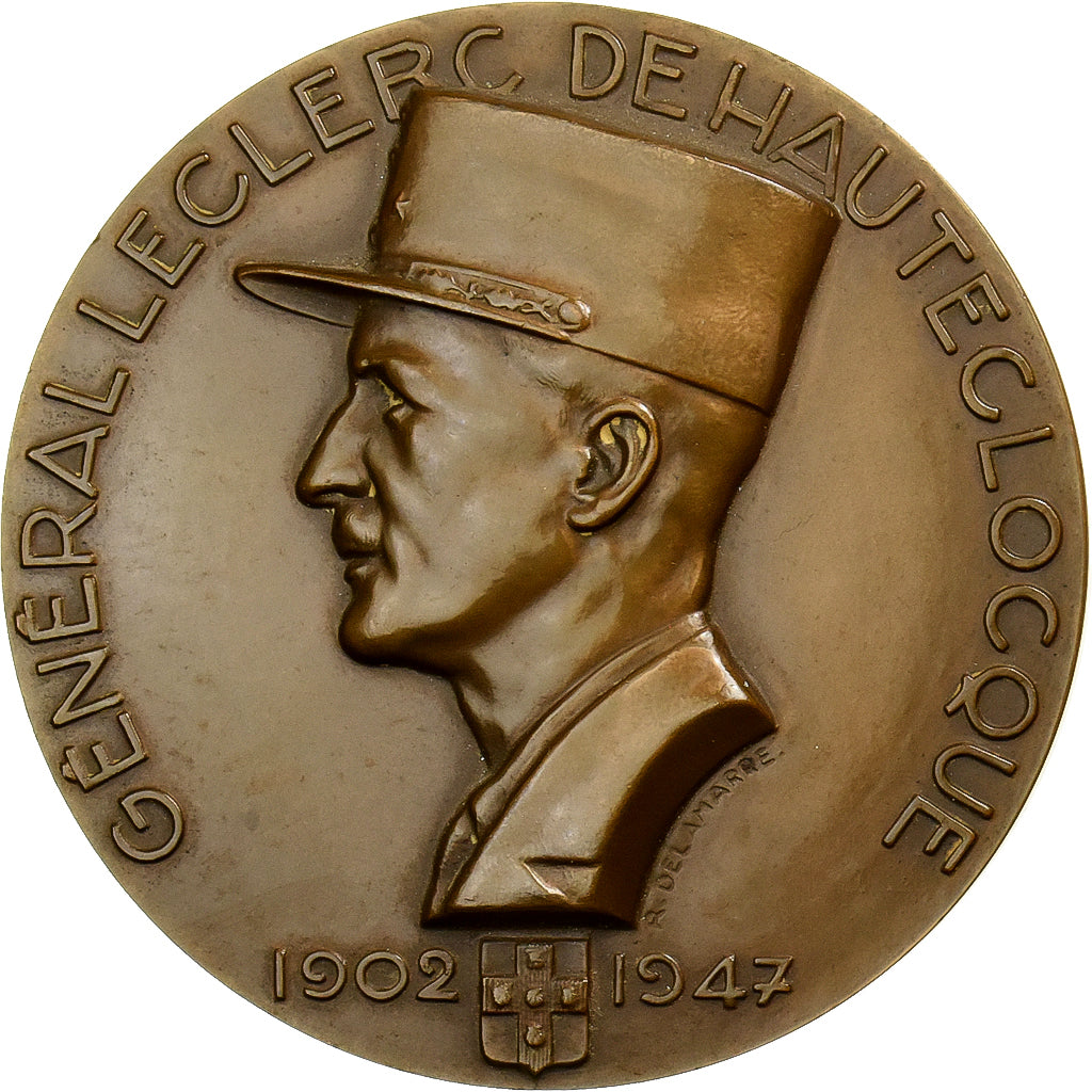 Francia, medaglia, Général Leclerc, Dalton Hall, Hull-Londres-Windsor, 1972