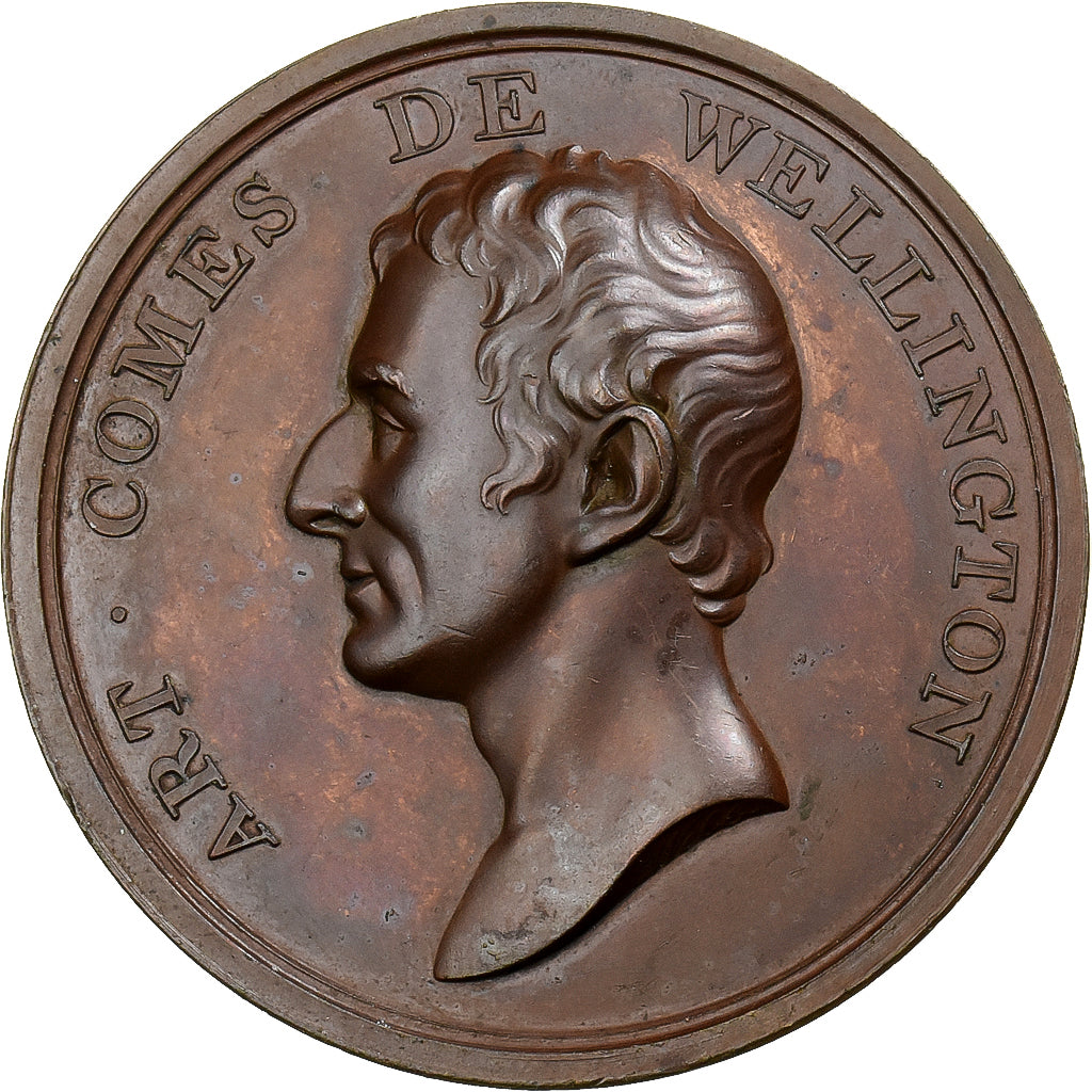 United Kingdom, Medal, Duke of Wellington, 1812, Bronze, Webb, AU(55-58)