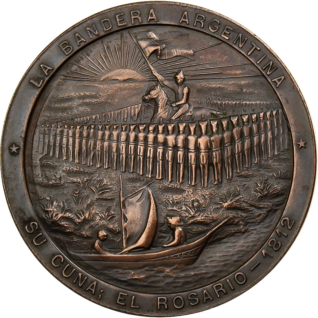 Argentinië, Medaille, Inauguración del Mausoleo de Manuel Belgrano, 1903