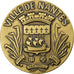 Francia, medaglia, Ville de Nantes, 1995, Bronzo, Pichard, SPL