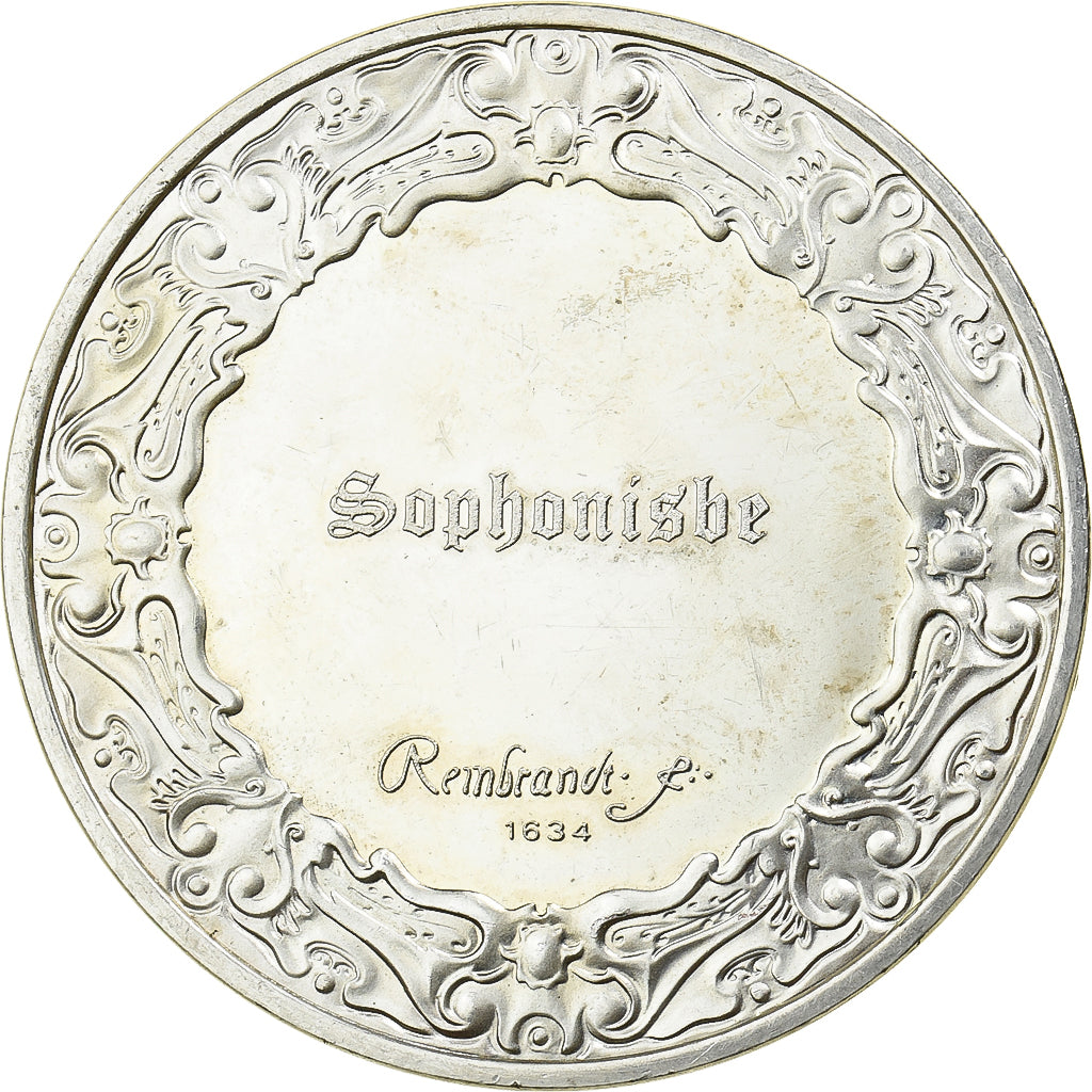 France, Médaille, Peinture, Rembrandt, Sophonisbe, Argent, SUP
