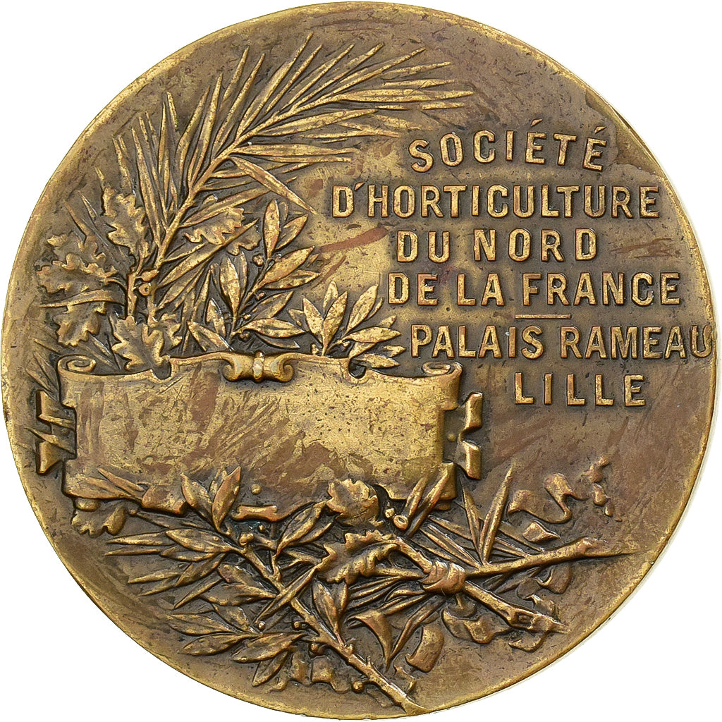 Frankrijk, Medaille, Ville de Lille, Palais Rameau, Société d'Horticulture