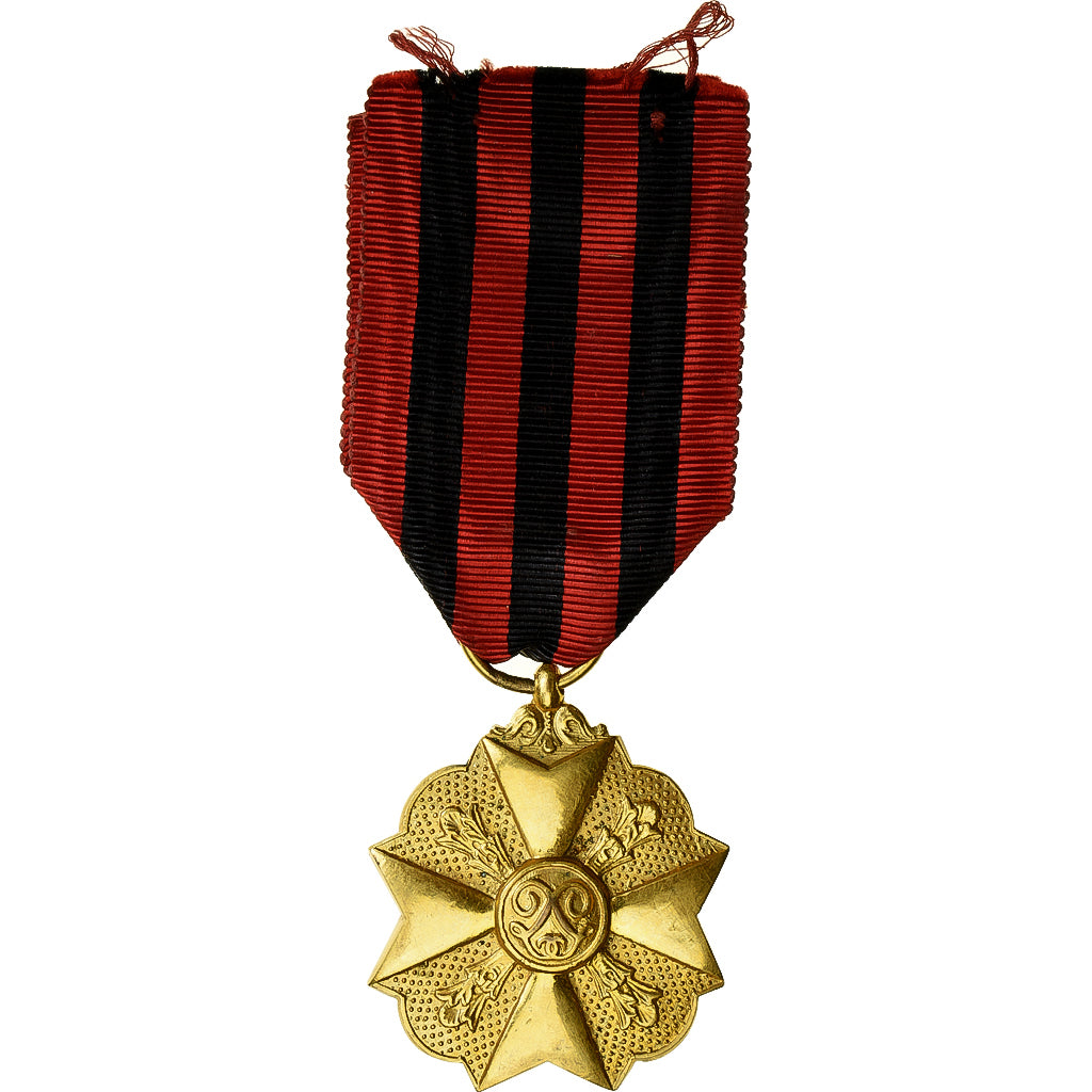 Belgien, Mérite Civique, Medaille, Very Good Quality, Gilt Bronze, 35