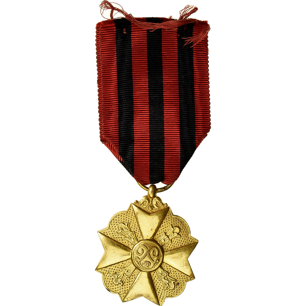 Belgien, Mérite Civique, Medaille, Very Good Quality, Gilt Bronze, 35
