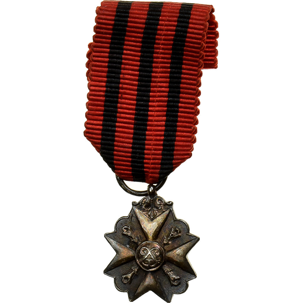 Belgia, Mérite Civique, medal, Réduction, Doskonała jakość, Srebro, 16