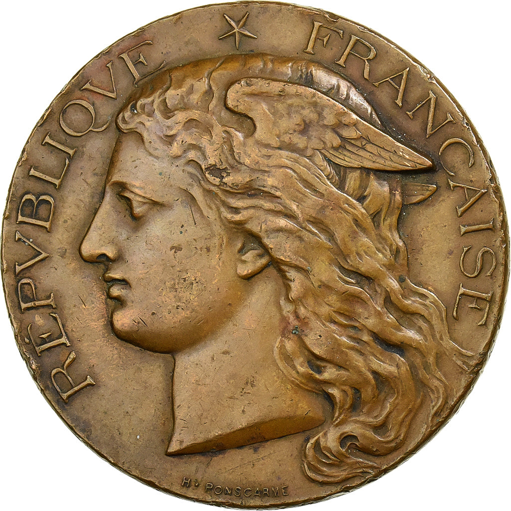 Frankrijk, Medaille, Concours Agricole de Clermont-Ferrand, 1895, Bronzen