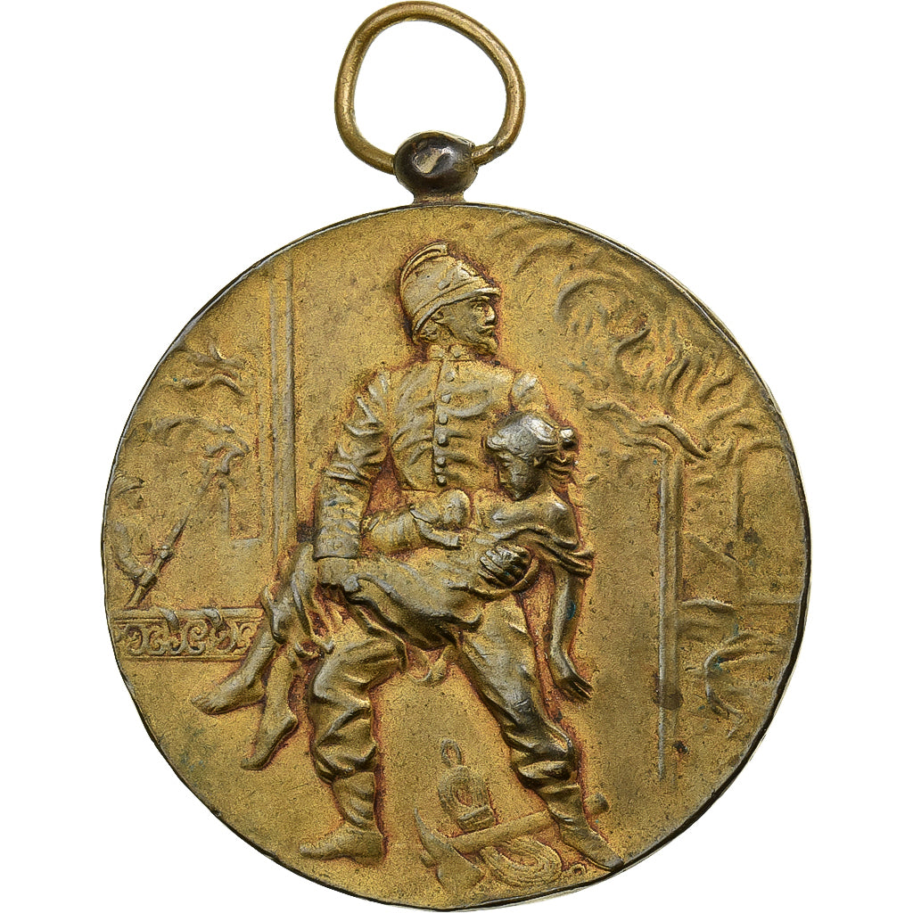 Francia, medaglia, Union des Sapeurs-Pompiers du Puy-de-Dôme, Bronzo, BB