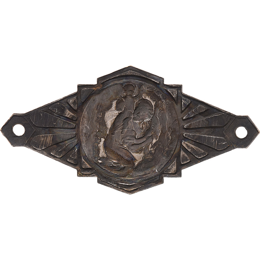 France, Plaque, Saint Christophe, Métal, EF(40-45)