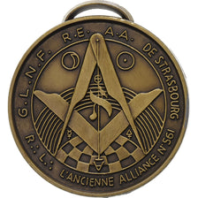 France, Medal, Grande Loge Nationale Française, Strasbourg, Bronze, AU(55-58)