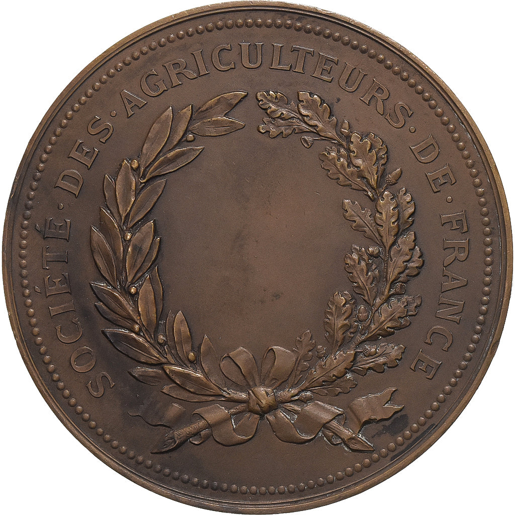 Frankrijk, Medaille, Société des agriculteurs de France, Bronzen, Trotin, ZF