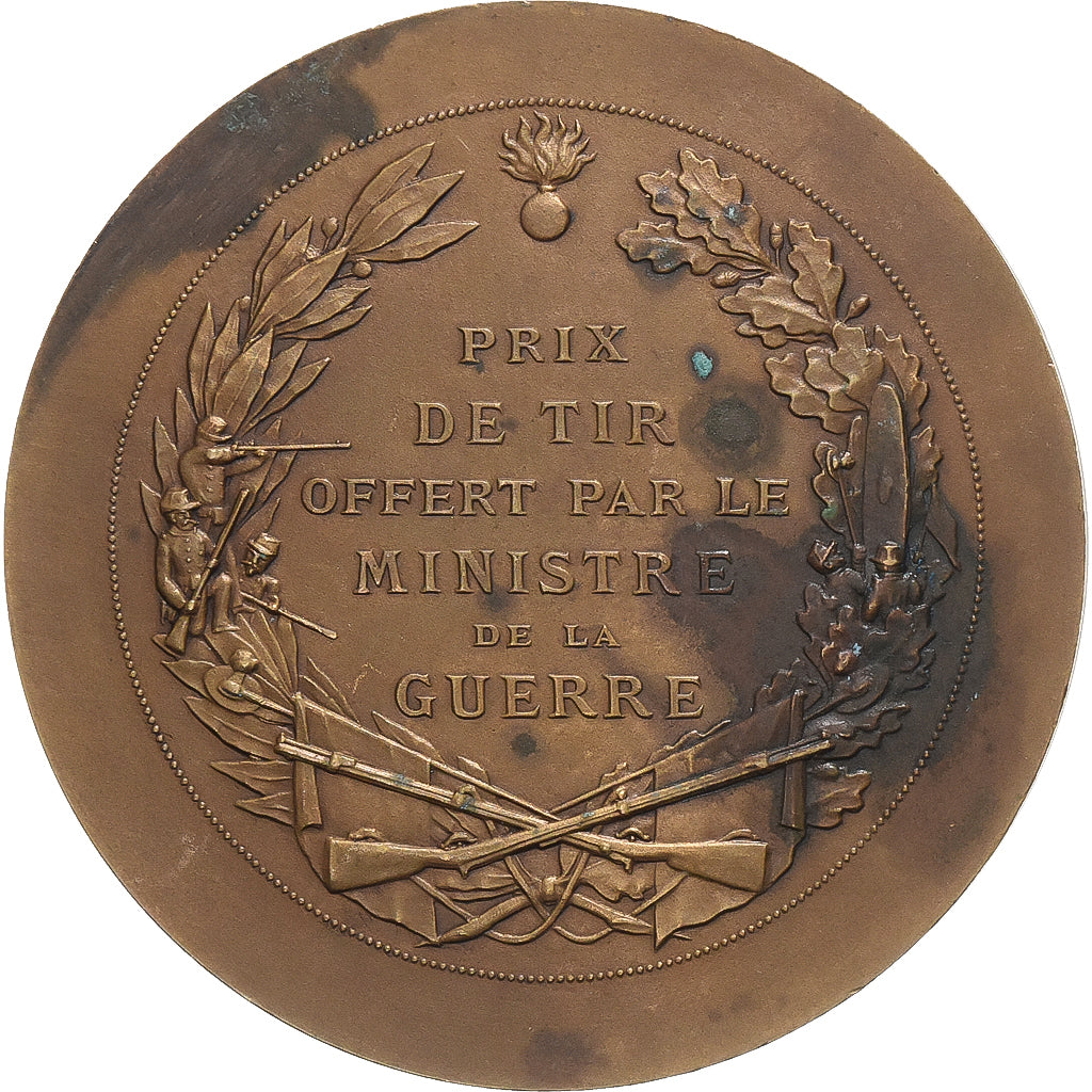 Frankrijk, Medaille, Prix de Tir Offert par le Ministre de la Guerre, Bronzen